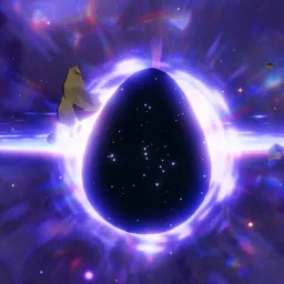 Black Hole Egg in Ride A Pet