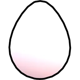 White Egg in Ride A Pet